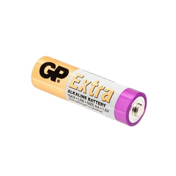 1 pile LR6 AA 1.5 Volts Alcaline - GP Extra