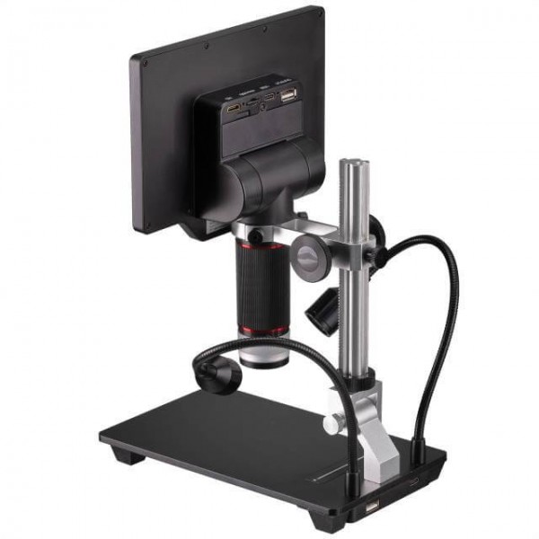 Microscope numérique Bresser WLAN 1.080P 2L avec écran LCD