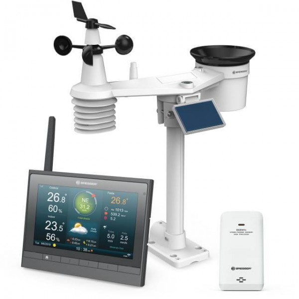 Station Météo Bresser MeteoChamp HD WiFi avec capteur 7-en-1