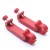 2 Supports passe-câble rouges pour queue d'aronde Vixen