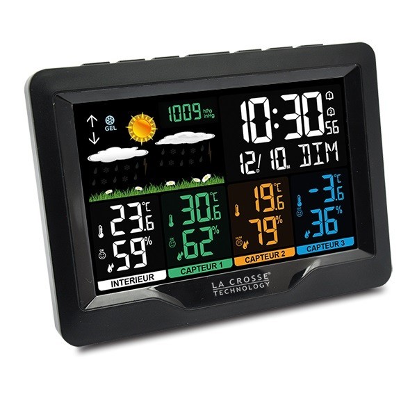 Station Météo La Crosse Technology WS6204 Noire