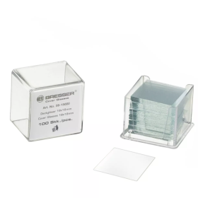 Lamelles Couvre-Objets 22x22 mm – Lot de 100 pcs pour Microscope