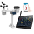 Station météo Bresser MeteoChamp 9-en-1 WiFi avec fonction cadre photo numérique