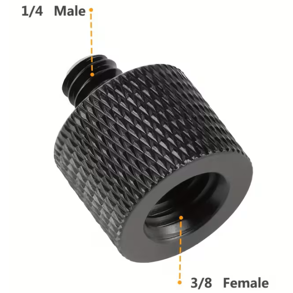 Comment adapter un filetage 3/8 vers 1/4 Kodak ?