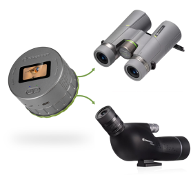 Caméra d’oculaire WiFi BRESSER avec écran Full HD
