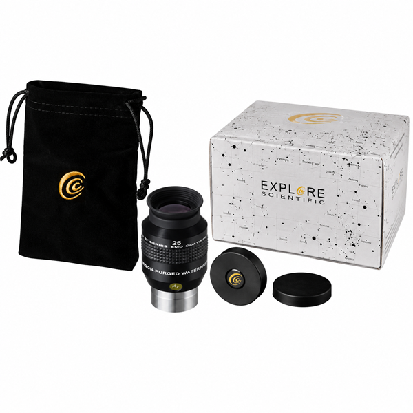 Oculaire Explore Scientific 52° LER 25mm Ar polyvalent