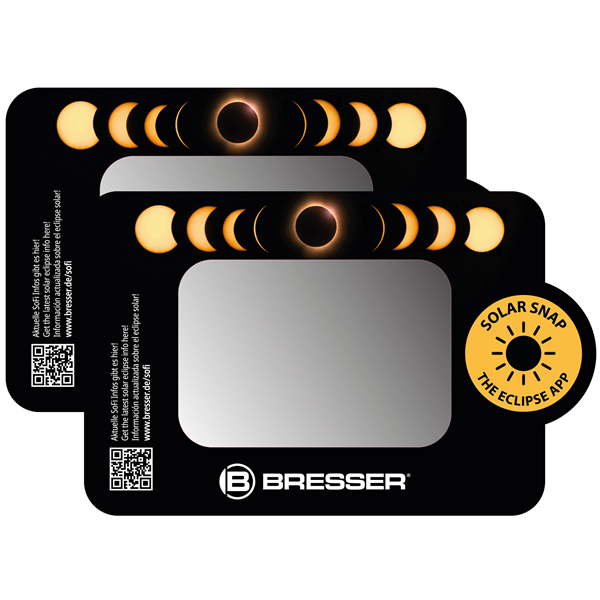 Kit filtre solaire smartphone + lunettes éclipse BRESSER