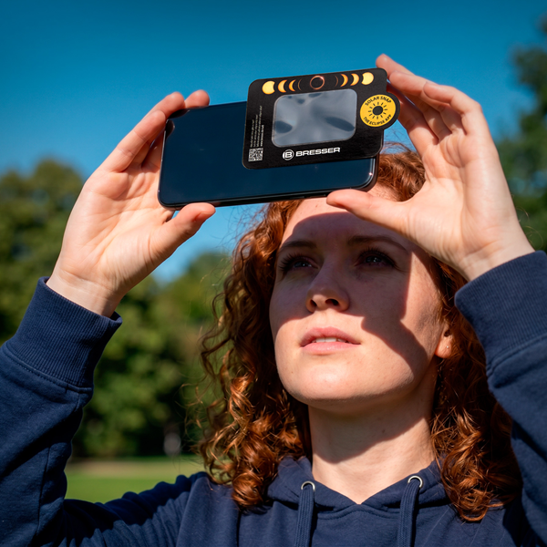 Kit filtre solaire smartphone + lunettes éclipse BRESSER