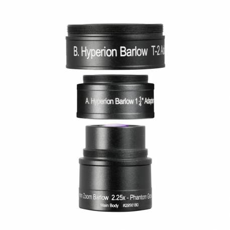 Barlow 2.25x Hyperion Zoom. | Vente en ligne à petit prix pas cher