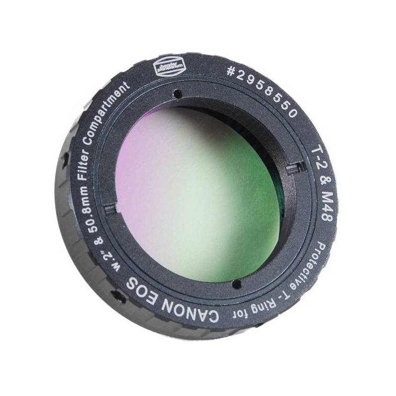 Bague T2 Bresser Pour Canon EOS - Adaptateur Pour Objectifs Et Boîtiers Reflex | Accessoire Photo Noir