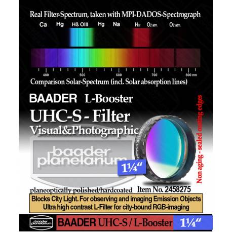 Filtre stellaire UHC-S/L-booster standard 31.75 mm