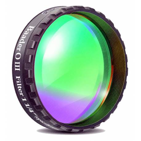 Filtre stellaire O III HBW 8 nm standard 50.8 mm