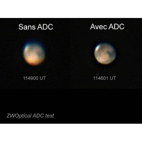 Correcteur de Dispersion Atmosphérique (ADC) ZWO 31,75mm | Vente en...