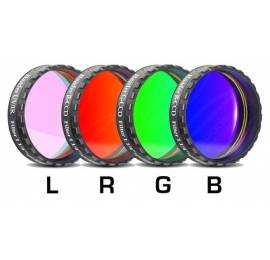 Jeu de 4 filtres Baader CCD LRGB filetage 31,75 mm