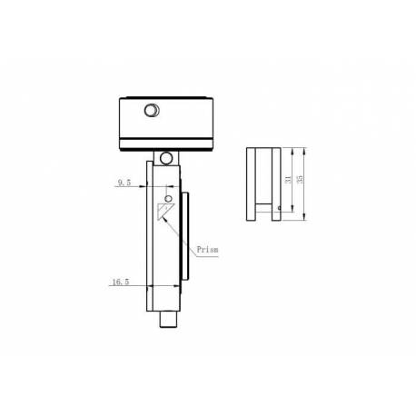 Diviseur optique OAG / guidage hors axe ZWO | Vente en ligne à peti...