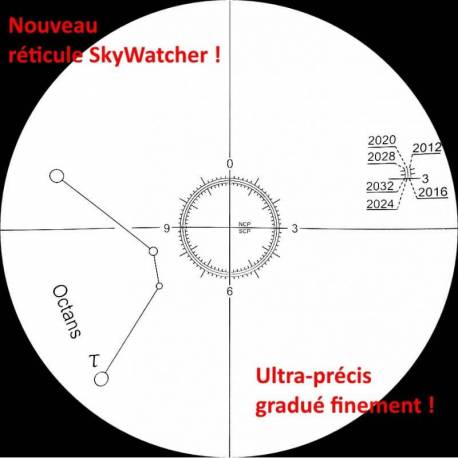Viseur polaire SkyWatcher pour EQ-3.2 et HEQ5