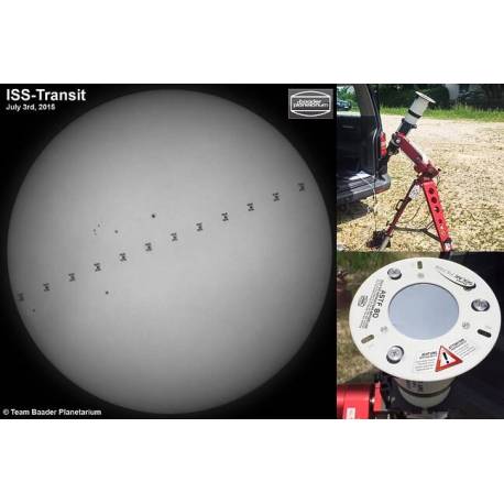 Filtre solaire Astrosolar BDSF 3.8 OD de 100 mm – Astrophotographie