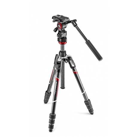 Trépied Manfrotto en carbone pour longue vue