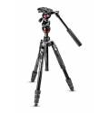 Manfrotto befree live en aluminium : trépied pour longue vue