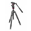 Trépied Manfrotto befree live en aluminium pour longue vue