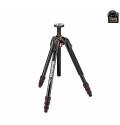 Trépied Manfrotto 190 GO en aluminium ou carbone.