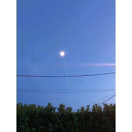 Pointeur laser pour l'astronomie