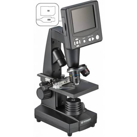 Microscope électronique Bresser avec écran LCD