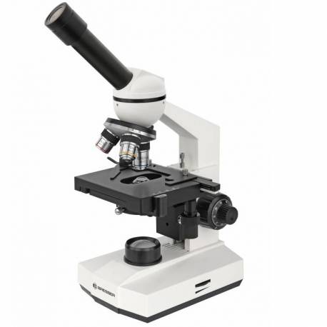 Microscope monoculaire Erudit basic 40x à 400x Bresser