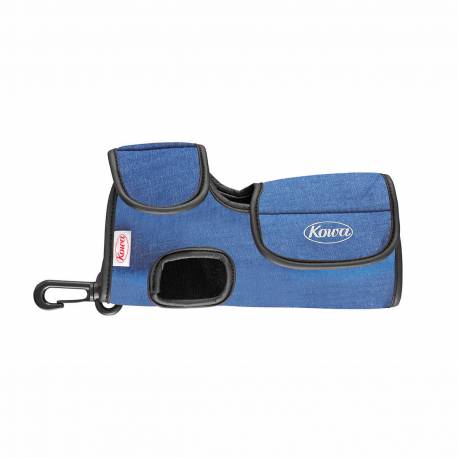 Étui bleu Kowa C-500D pour longue-vue TSN 500