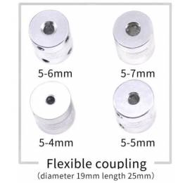 Lot de 4 flexibles d'accouplement ZWO