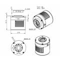 Caméra couleur refroidie ZWO ASI533MC Pro