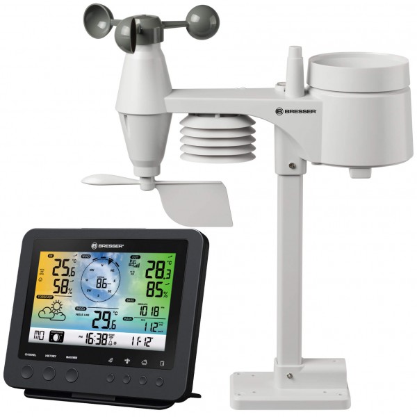 Station météo couleurs La Crosse Technology avec 1 capteur - Station météo  thermomètre pluviomètre - Achat & prix