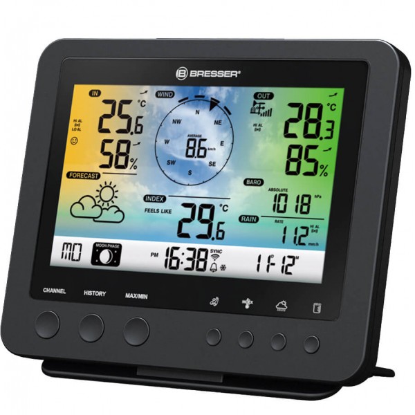 NB-7003200 - BRESSER - Station Météo Pro wifi couleur, capteur 7