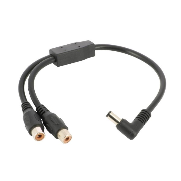 Fiche Jack DC 5.5x2.1mm Mâle / Femelle connecteur alimentation