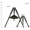 Trépied ZWO TC40 carbone pour monture AM5 et AM3