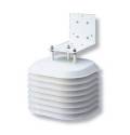 Abri blanc anti-rayonnements pour capteurs température/humidité.