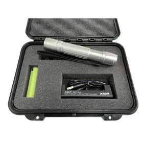 2-en-1 300mW double couleur vert rouge laser pointeur stylo Kit