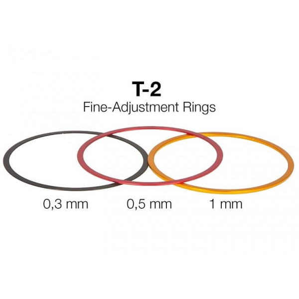 Jeu de 3 joints T2 spacers Baader Planétarium pour filetage M42