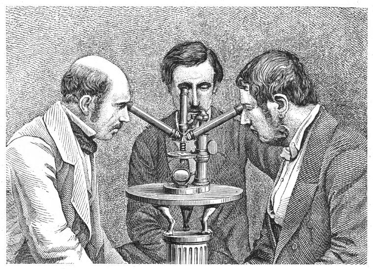 invention du microscope