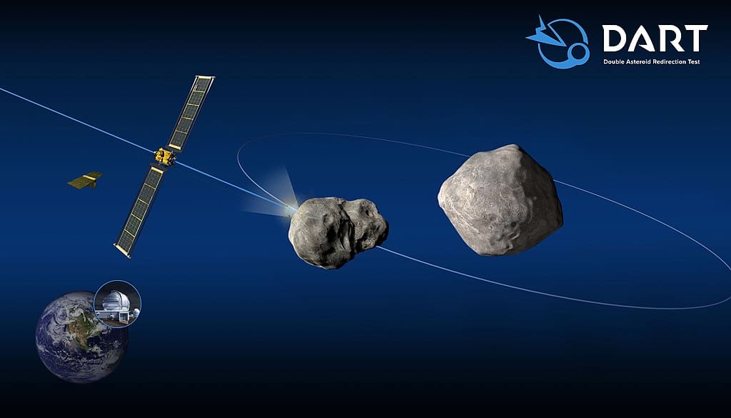 deviation asteroide dimorphos mission dart nasa