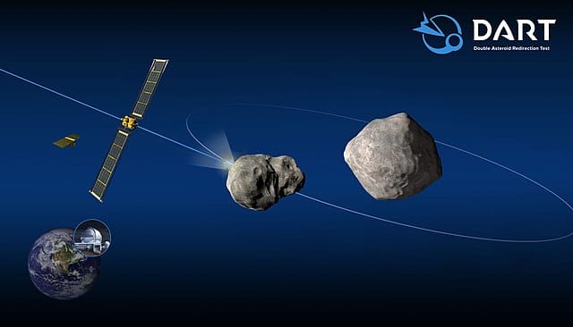 modelisation impact deviation asteroide dimorphos sonde dart