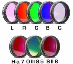 Jeux de Filtres complets Baader CCD Narrowband et RGB 31,75 et 50,8 mm