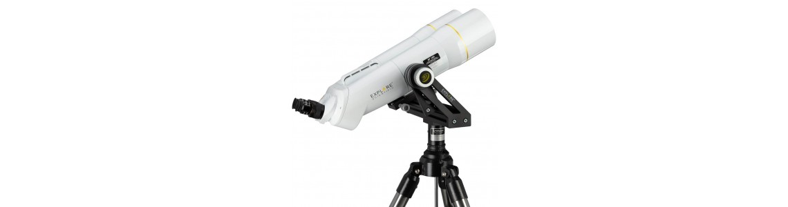 EXPLORE SCIENTIFIC BT-70 SF Télescope binoculaire avec oculaires 62 degrés  LER