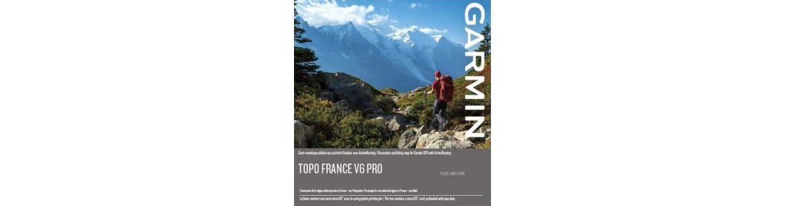 Carte topographique Garmin