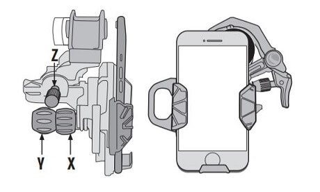 Celestron NexYZ 3-Axis Uni. Adaptateur pour téléphone portable - Foto  Erhardt