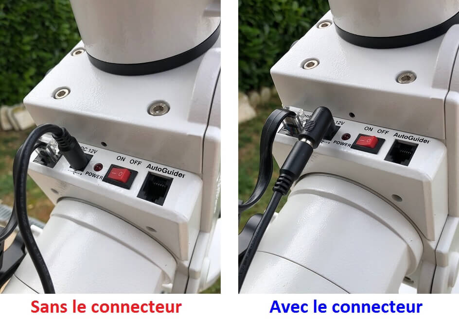 Alimentation 12V 5A pour montures HEQ5, EQ6 et télescopes