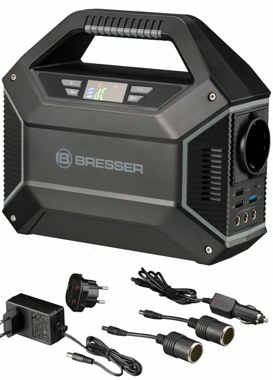 Accessoires source d’alimentation Bresser 100 W - Batterie mobile