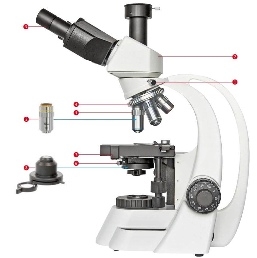 Microscope Bioscience 40-1000x trinoculaire