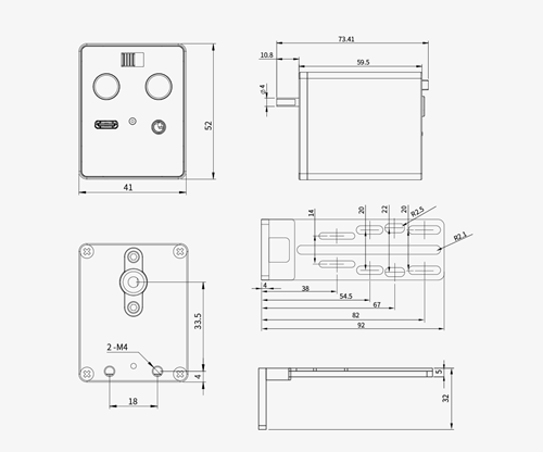 Moteur ZWO EAF Pro de mise au point