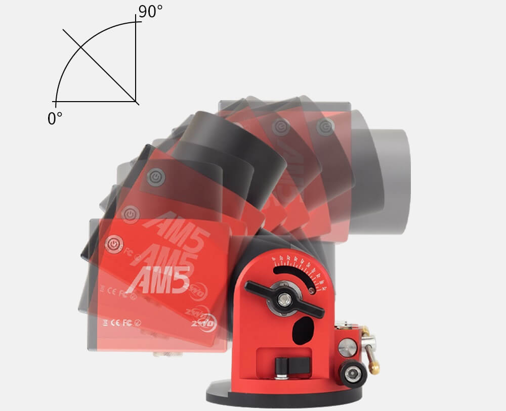 monture am3 reglage angle inclinaison complet 0-90 degres